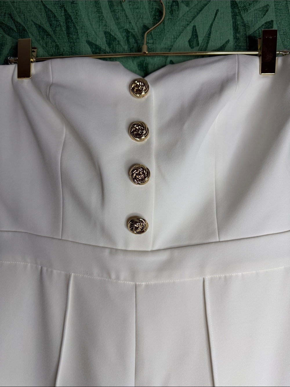 Generation Live Camilo Crepe White Jumpsuit NWTs sz 4 - Picture 8 of 13